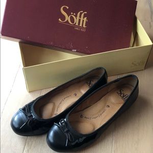 Sofft Sophie Black Patent ballet flat